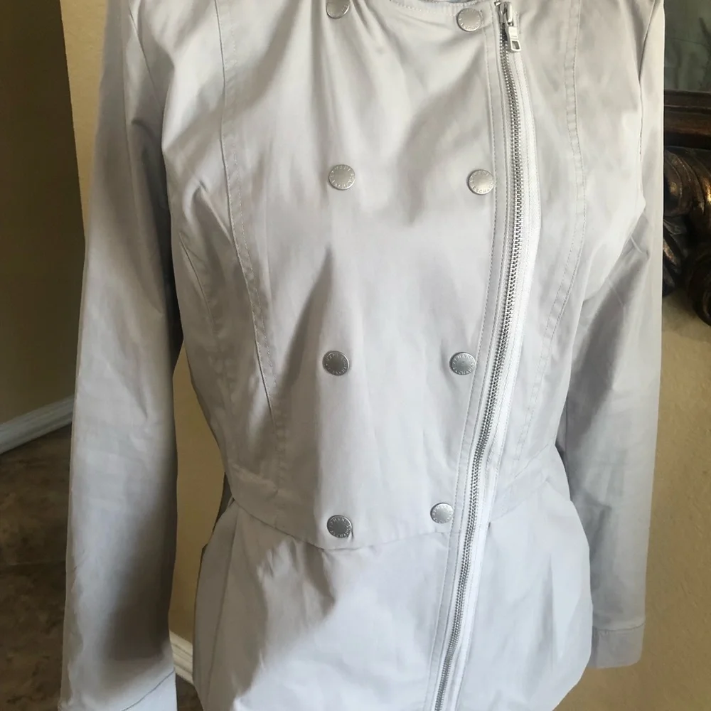 Armani Exchange double breasted blazer‎ jacket with zipper size large